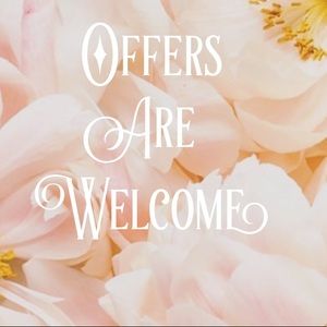 Reasonable Offers are welcome!